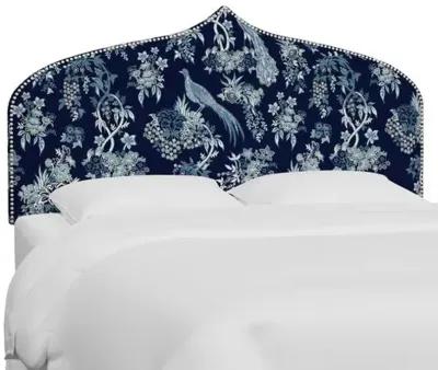 Alina Headboard - Daman Blue