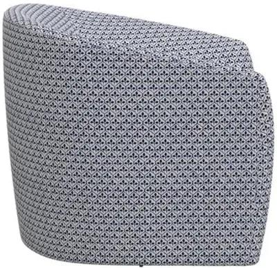 Amrit Swivel Chair - Sadhil Blue