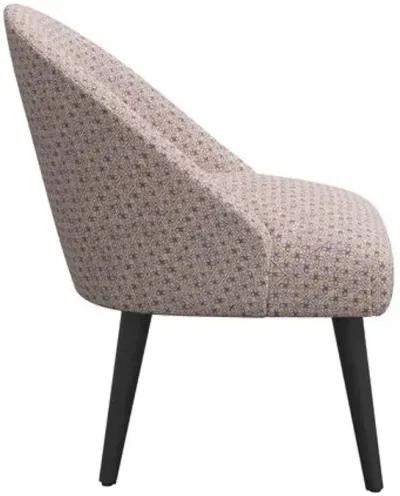 Chetna Accent Chair - Aalap Lavendar - Purple, Comfortable, Durable