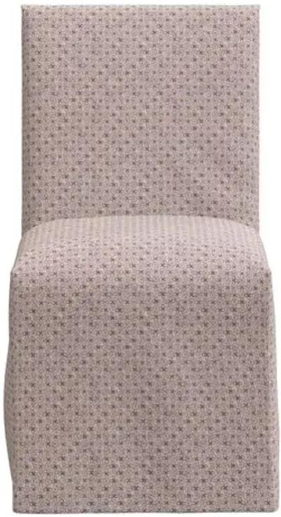 Sadia Slipcover Chair - Aalap - Purple