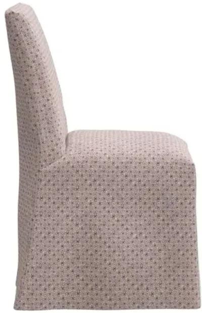 Sadia Slipcover Chair - Aalap - Purple