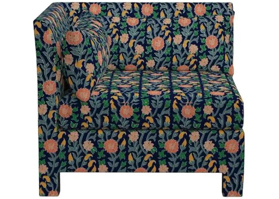 Sameera Corner Chair - Laranya Multi