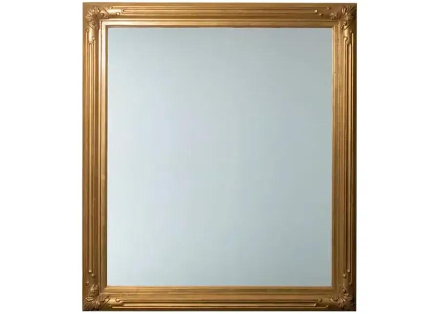 Andrea Wall Mirror - Antiqued Gold