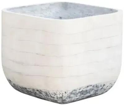 Ingall Square Planter - Grey Ombre - Gray - 17.75hx19.75lx19.75w