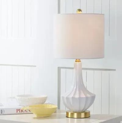 Tharion Mini Table Lamp - White