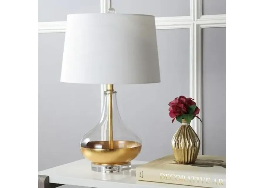 Nova Dipped Table Lamp - Clear/Gold