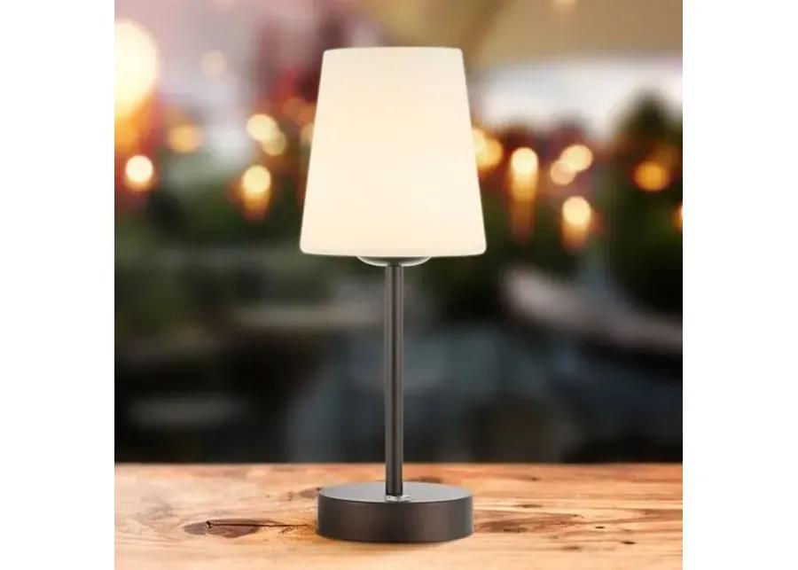 Morgana LED Portable Table Lamp - Black