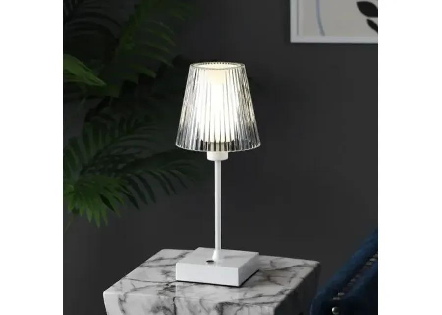 Danika Portable LED Table Lamp - White