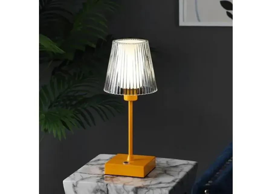 Danika Portable LED Table Lamp - Orange