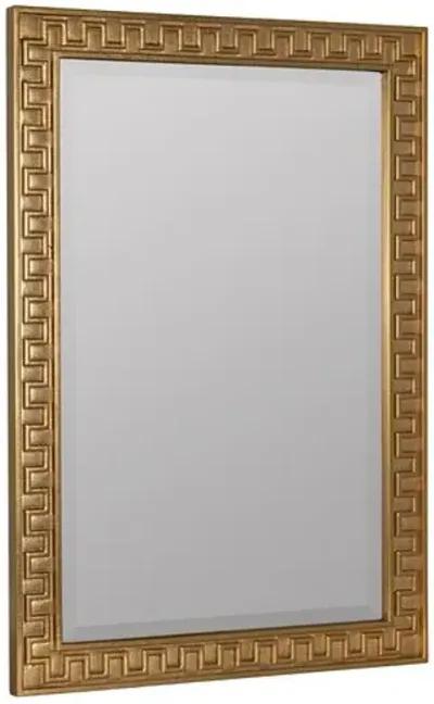 Brook Greek-Key Wall Mirror - Erin Gates