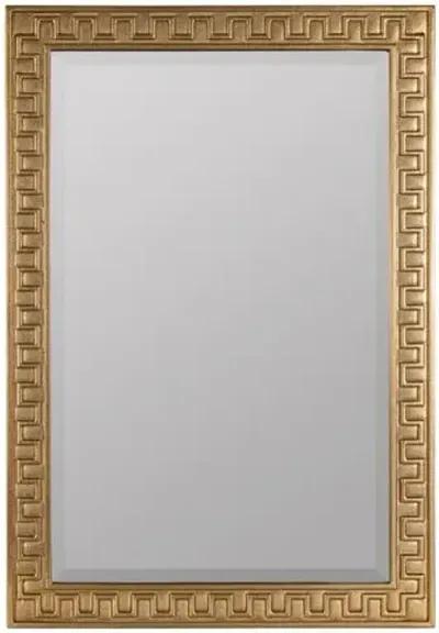 Brook Greek-Key Wall Mirror - Erin Gates