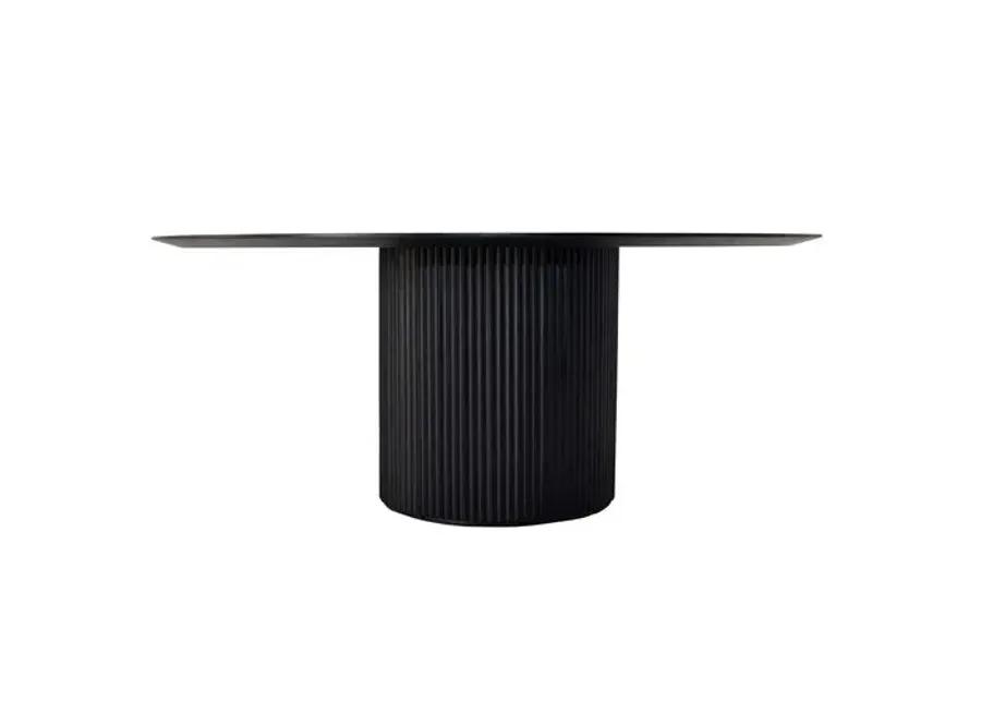 Julio 71" Round Fluted Dining Table