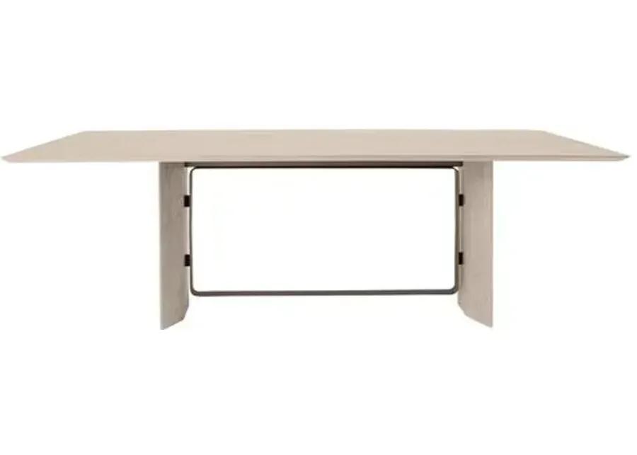 Laura 86" Rectangular Dining Table