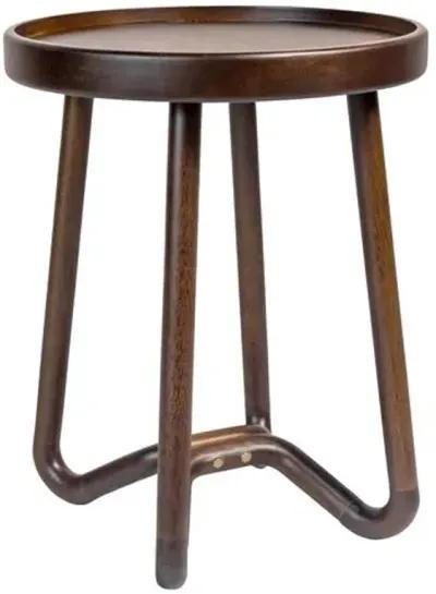 Anya Loop Side Table - Brown