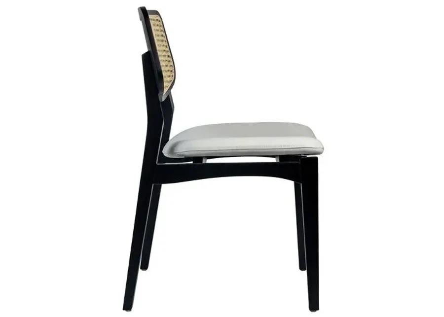 Kylo Cane Side Chair - Black