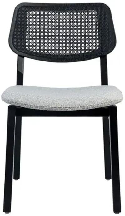 Kylo Cane Side Chair - Black