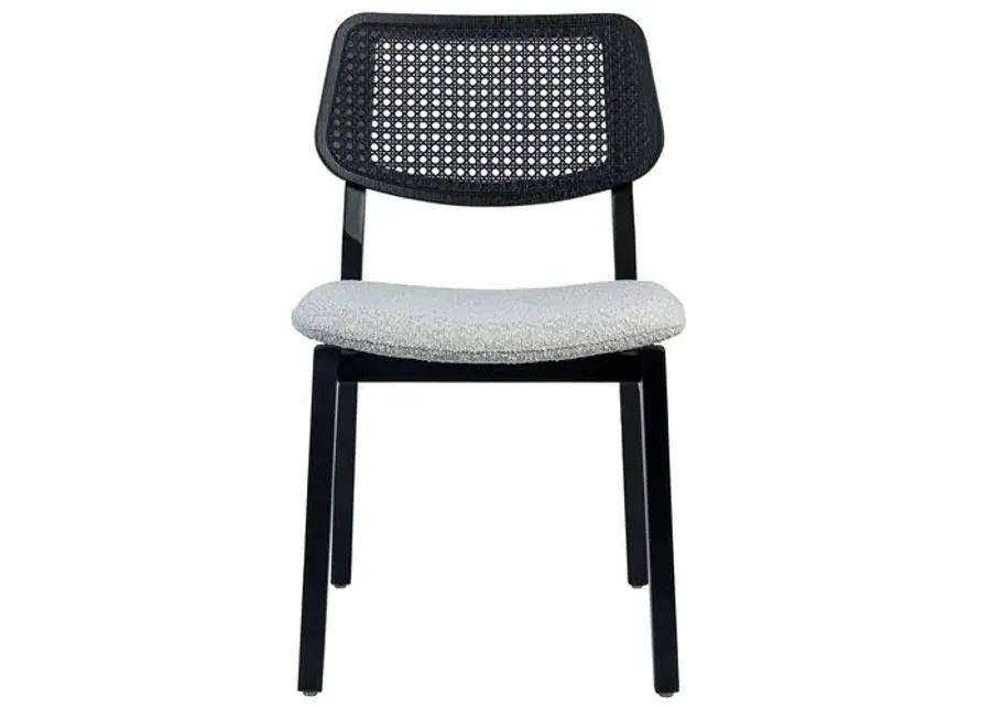 Kylo Cane Side Chair - Black