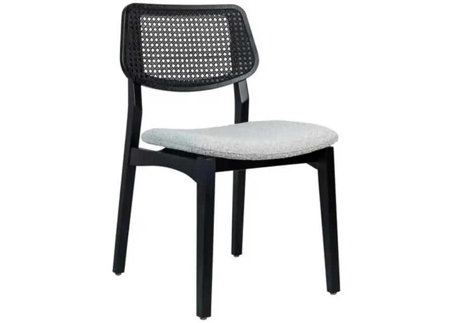 Kylo Cane Side Chair - Black