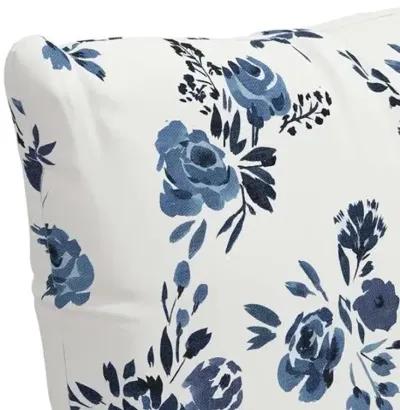 Natalia Wildflower Pillow - Blue