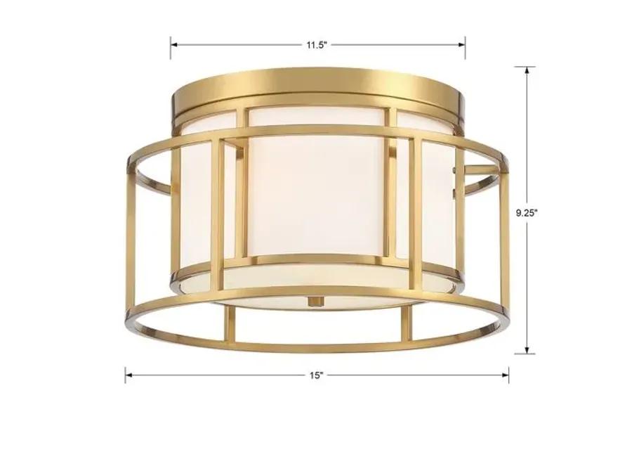 Hulton Ceiling Mount - Luxe Gold - Crystorama