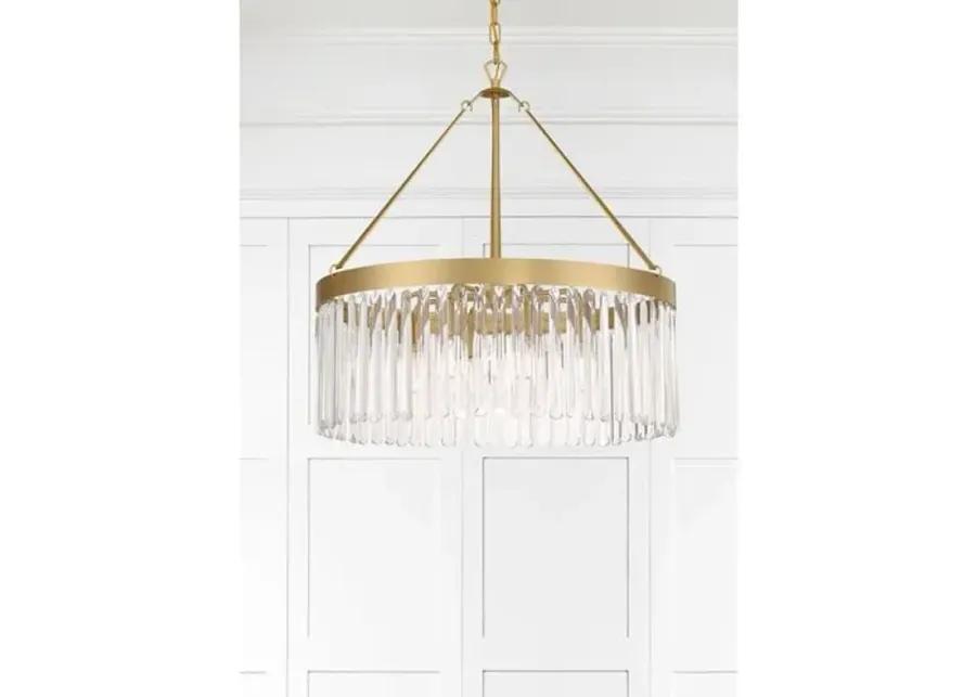 Emory Chandelier - Crystorama - Gold