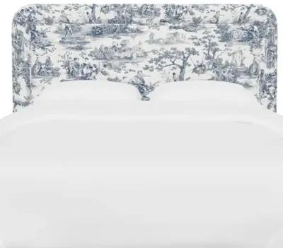 Daphne Headboard - Blue/White Chinoiserie