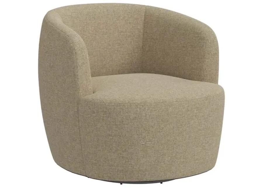 Chester Swivel Chair - Textured Linen