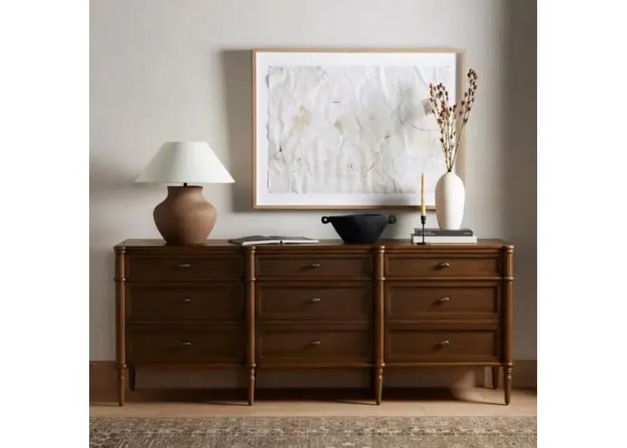 Tonia 9-Drawer Dresser - Brown