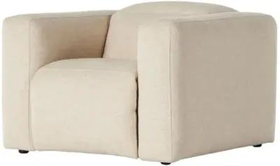 Power Recliner Chair - Natural Performance - Ivory - Relaxing Chair, Lounger, Comfort and Leisure Prioritized