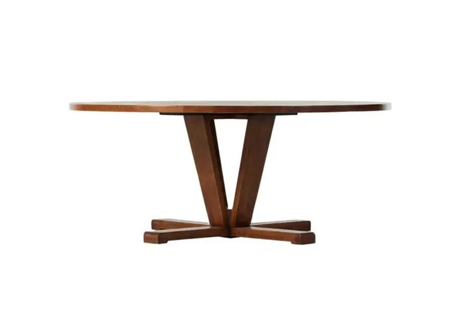 Kirk 72" Round Dining Table - Reclaimed Mango