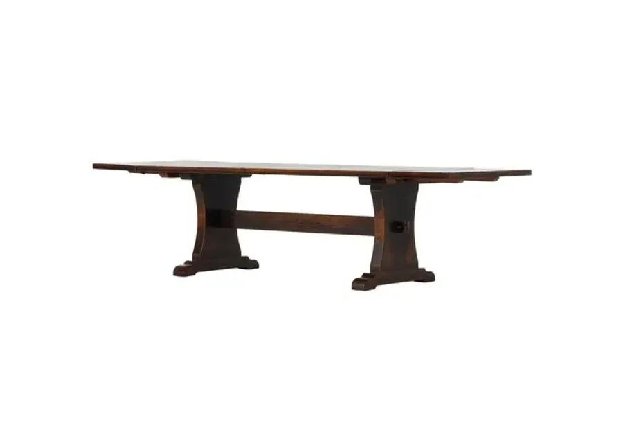 Vera Extension Dining Table - Distressed Walnut