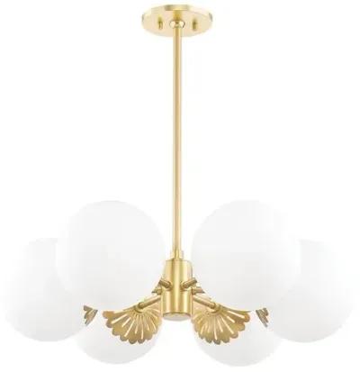 Paisley Small Chandelier - Gold