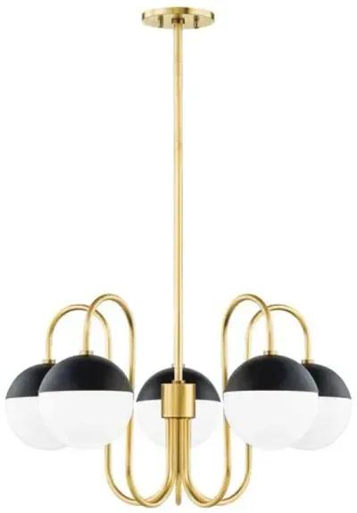 Ryker Chandelier - Gold