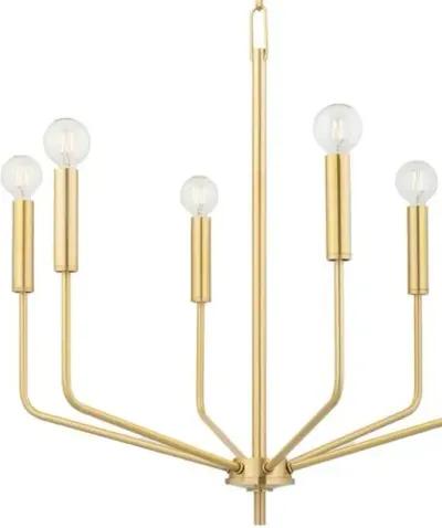 Bailey Small Chandelier - Gold