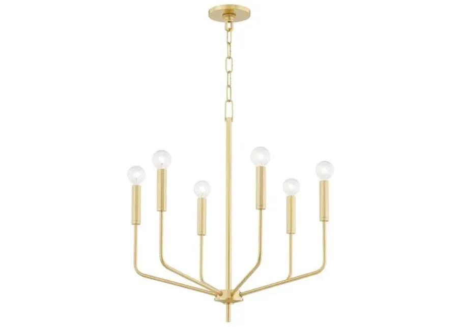 Bailey Small Chandelier - Gold