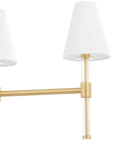 Jovie Linear Chandelier - Gold