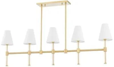 Jovie Linear Chandelier - Gold