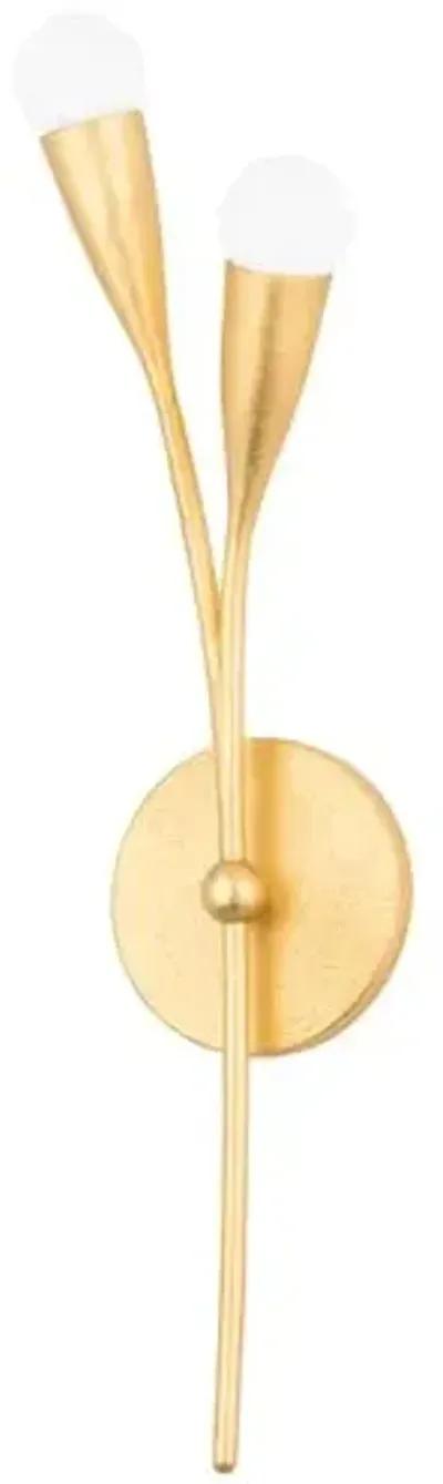 Elsa Wall Sconce - Eny Lee Parker for Mitzi - Gold