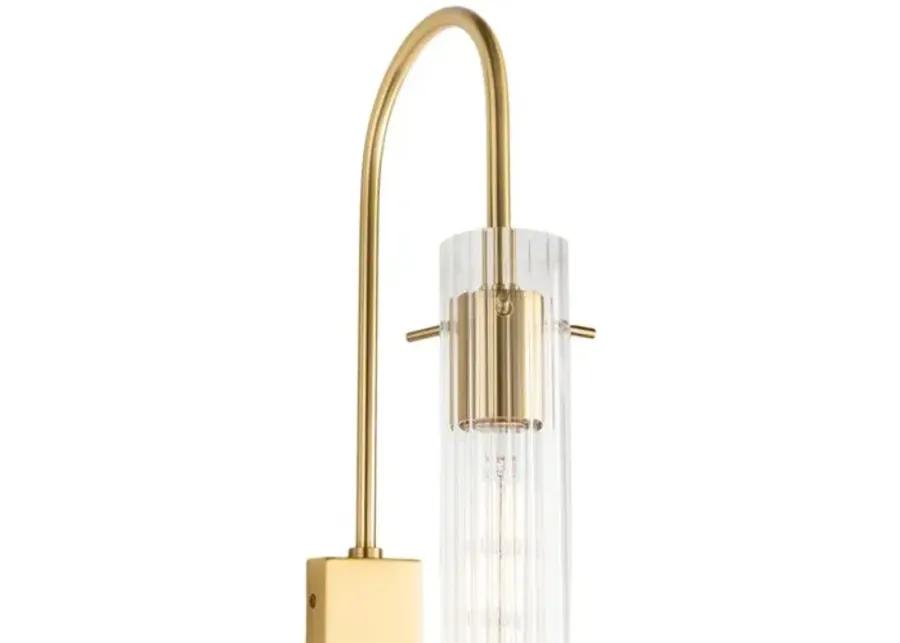 Noemi Plug-In Wall Sconce - Gold