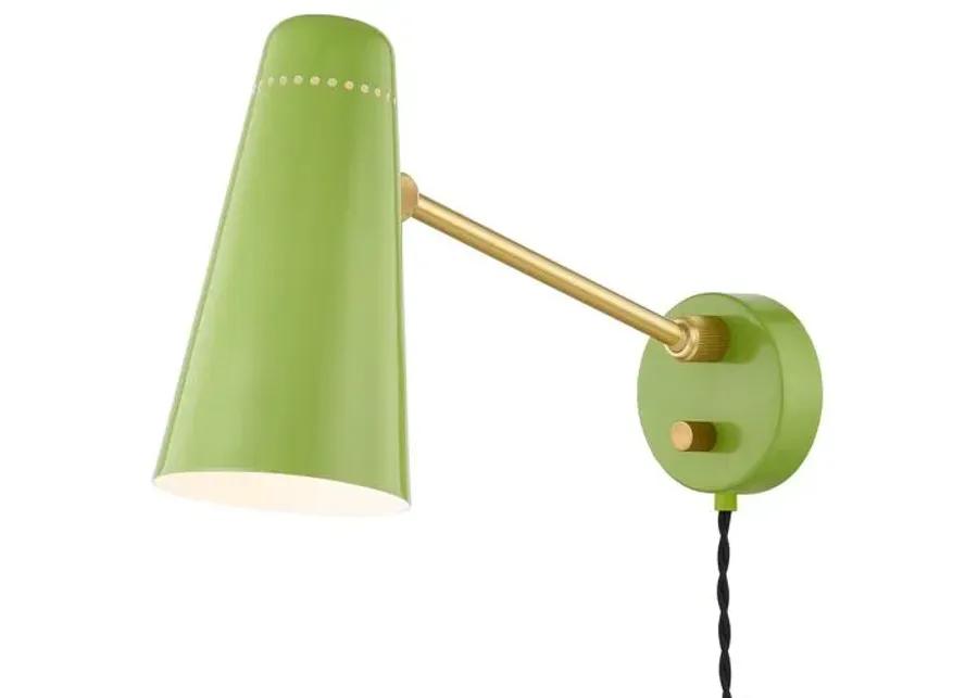 Adelaide Plug-In Wall Sconce - Gold