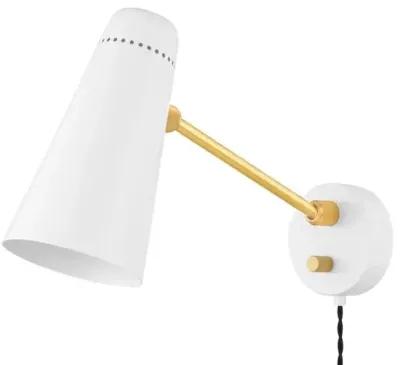 Adelaide Plug-In Wall Sconce - Gold