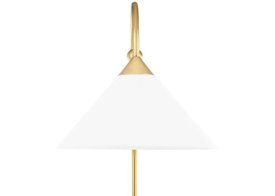 Sang Floor Lamp - Aged Brass - Dabito for Mitzi