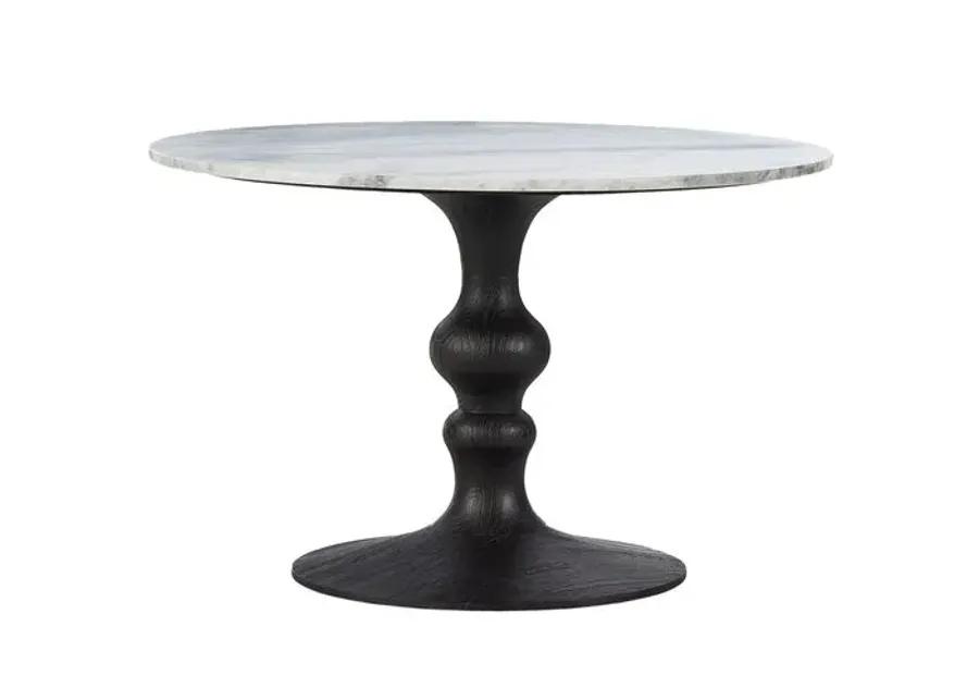 Kora 48" Round Marble Dining Table