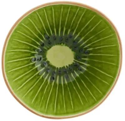 Set of 4 Tropical Fruits Kiwi Bowls - Bordallo Pinheiro - Green