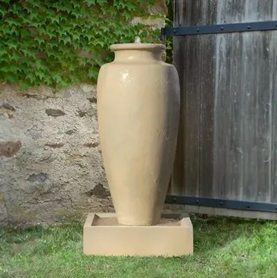 64" Bilbao Fountain - French Limestone - Campania International - Yellow