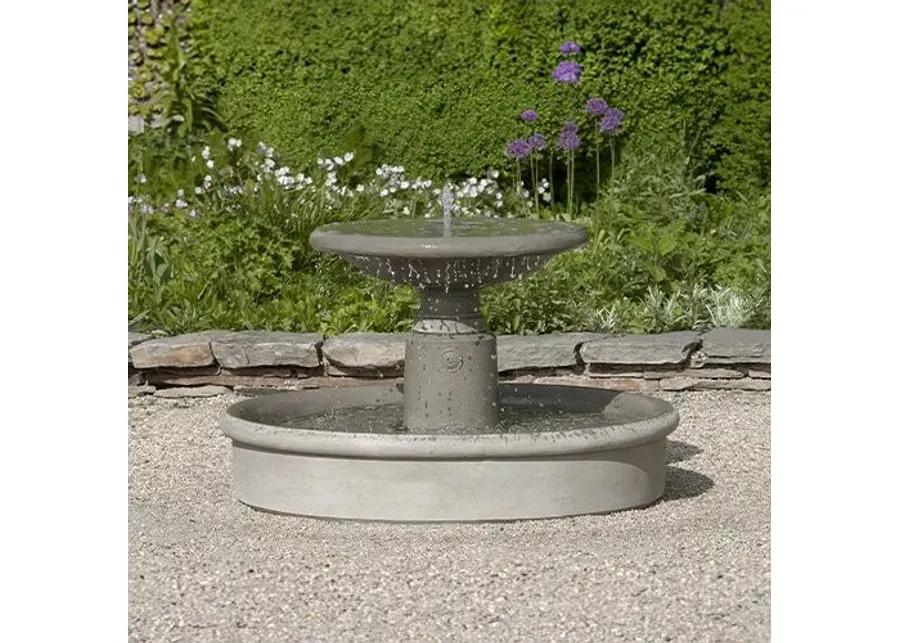 28" Esplanade Fountain - Verde - Campania International - Gray