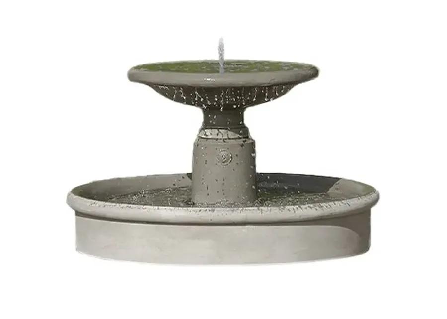 28" Esplanade Fountain - Verde - Campania International - Gray