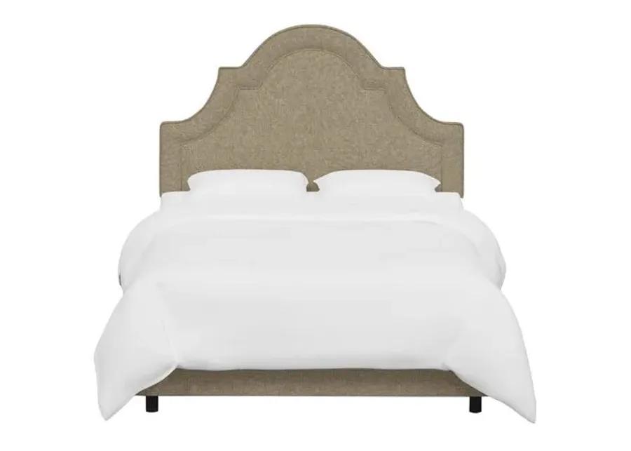 Kennedy Arched Bed - Textured Linen