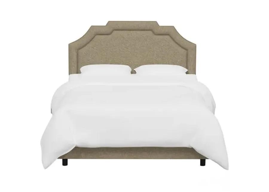 Lola Bed - Textured Linen