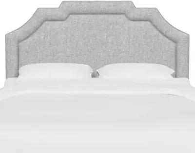 Lola Headboard - Textured Linen - Gray